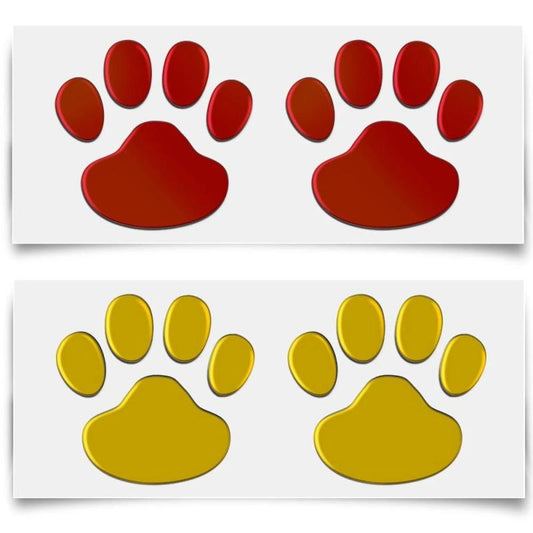 Animal Paw Car Stickers - Add Fun to Your Ride
