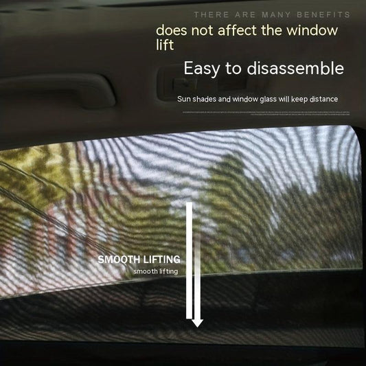 Car & Bug Front Windshield Sunshade Curtain & Sunscreen Net