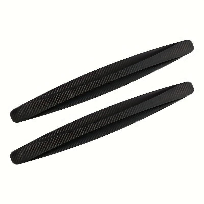 2pcs Car Door Bumper Cover Guard Lip Strip Sticker