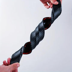 2pcs Car Door Bumper Cover Guard Lip Strip Sticker