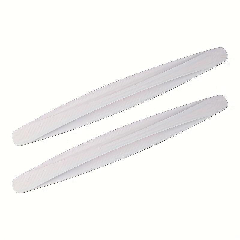 2pcs Car Door Bumper Cover Guard Lip Strip Sticker
