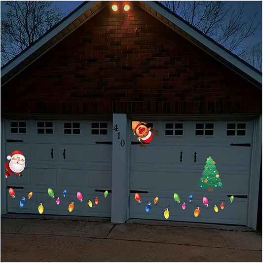21pcs Magnetic Christmas Car Refrigerator Decoration Set