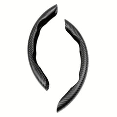 15inch Carbon Fiber Steering Wheel Cover Anti-Skid - Car Accessories