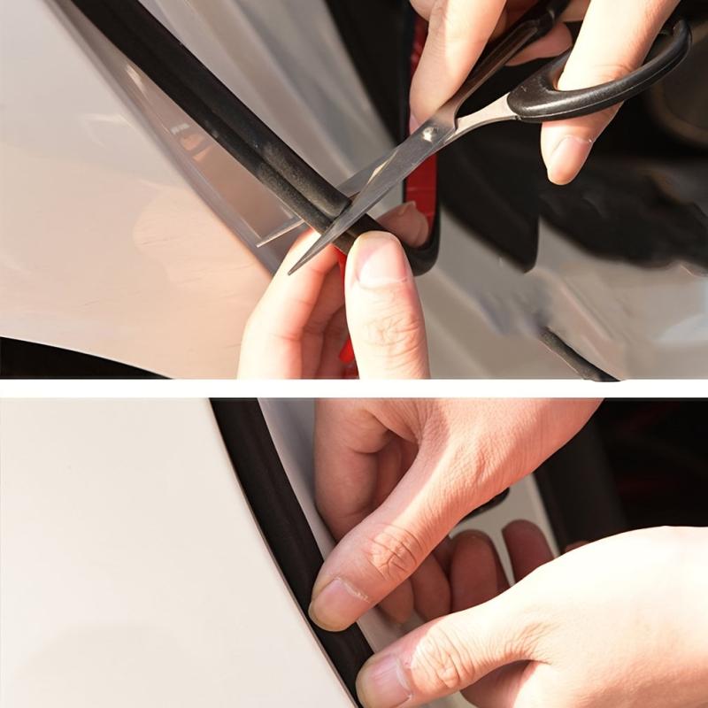 5m Self Adhesive B Shaped Rubber Seal Strip for Car Door Seal Trim