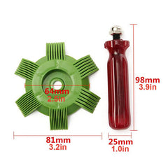 Car A C Radiator Condenser Fin Repair Comb Straightener Cleaning Tools