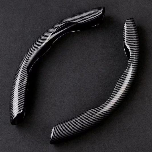 Enhance Your Drive With Non Slip Carbon Fiber Steering Wheel Cover