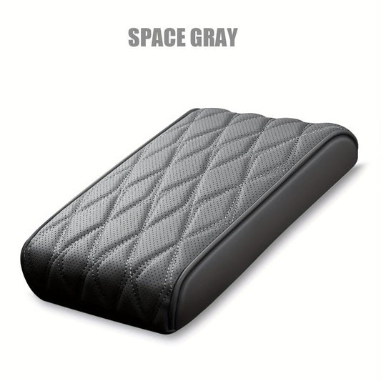 Car Armrest Box Pad Faux Leather Easy to Clean