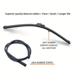 U J Type Hook Hybrid Wiper for Windscreen