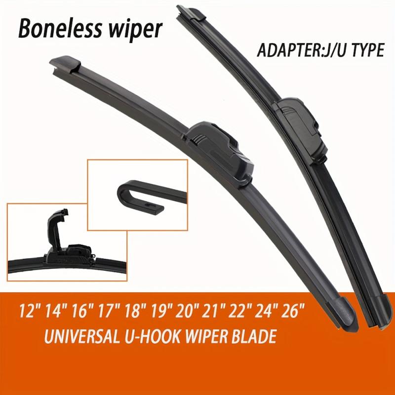 U J Type Hook Hybrid Wiper for Windscreen