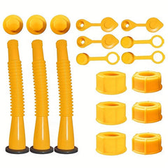Gas Can Spout Nozzle for 3-37.85L Cans Durable Cap and Gasket