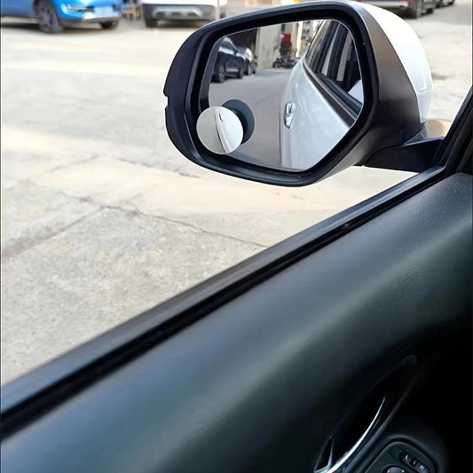 360u00b0 Adjustable Round Car Mirror for Blind Spot, High Definition Large