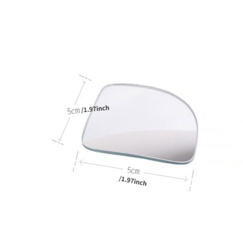 2pcs Adjustable HD Glass Blind Spot Mirrors for Parking Rear View Car Motorcycle