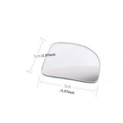 2pcs Adjustable HD Glass Blind Spot Mirrors for Parking Rear View Car Motorcycle