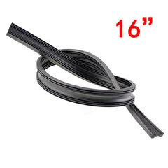 High Definition Silent Car Wipers - Dual A Level Rubber Strips