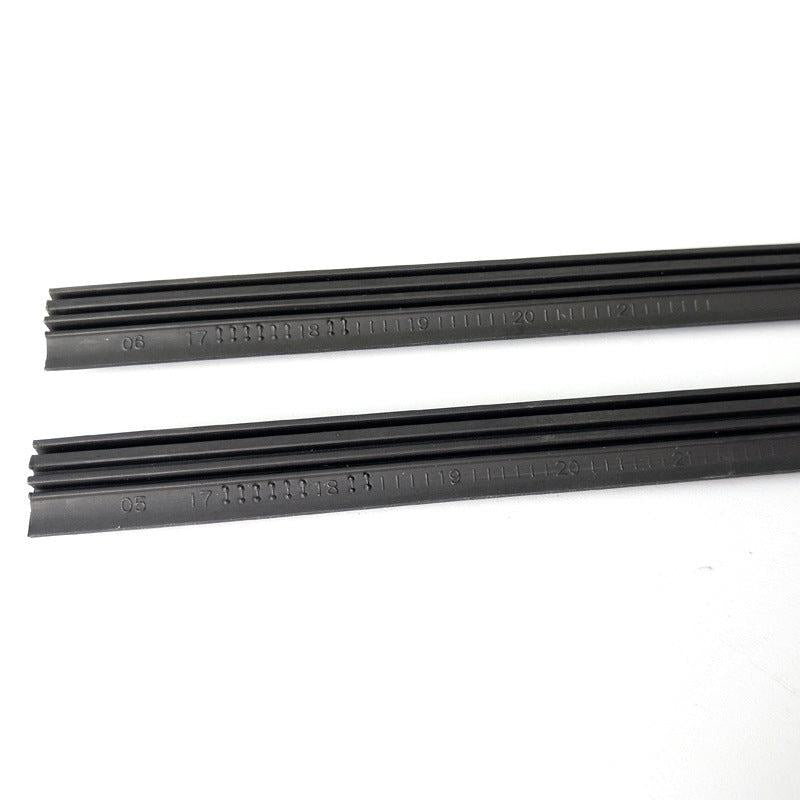 High Definition Silent Car Wipers - Dual A Level Rubber Strips