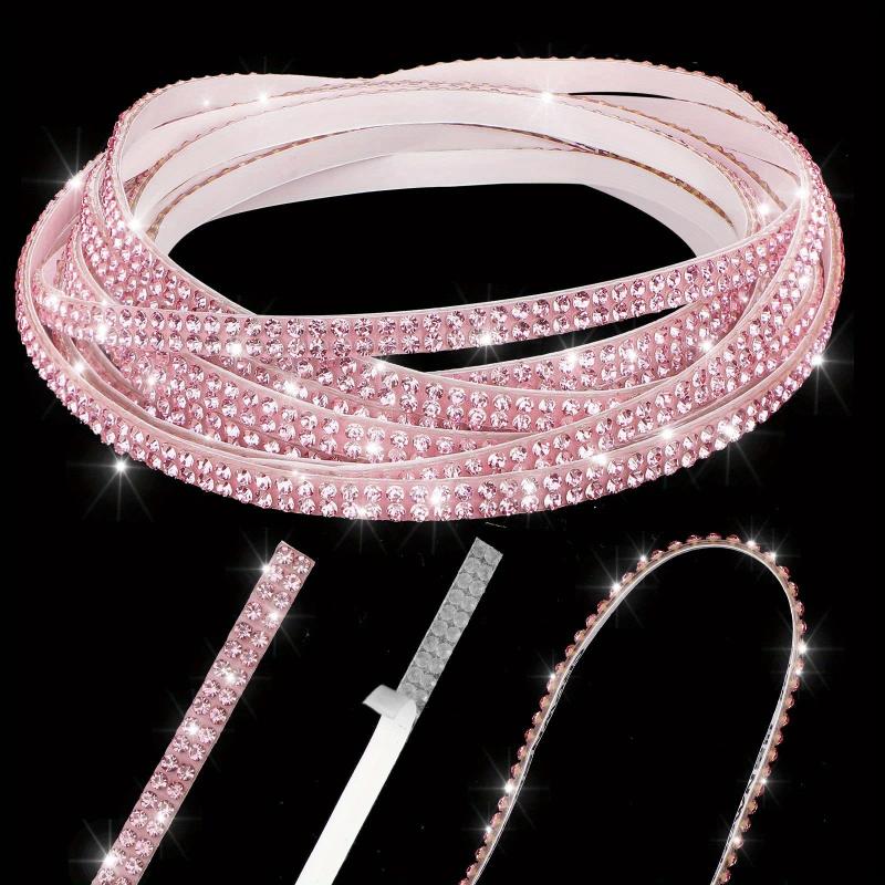 5M Crystal Back Strip DIY Self-adhesive Artificial Diamond Decorative Strip