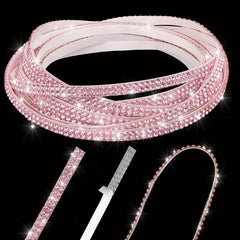 5M Crystal Back Strip DIY Self-adhesive Artificial Diamond Decorative Strip