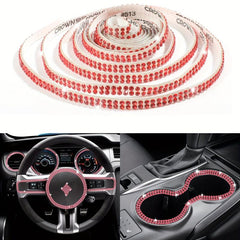 5M Crystal Back Strip DIY Self-adhesive Artificial Diamond Decorative Strip