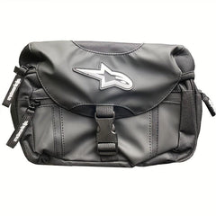 Motorcycle Waist Pack Hiking Racing Off road Multifunctional PU Waterproof Bag