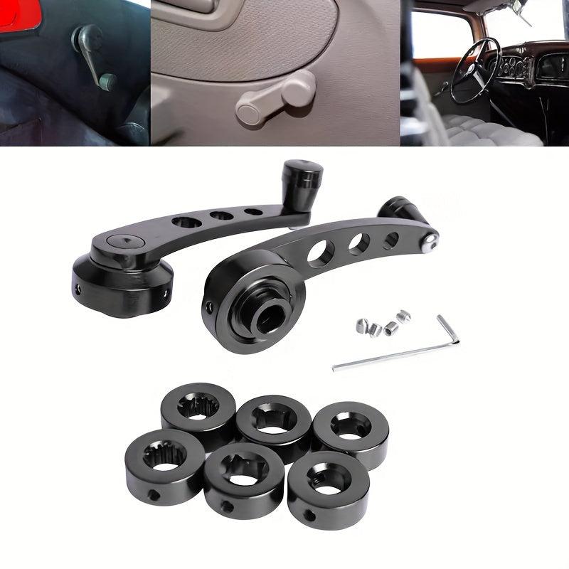Universal ABS Car Interior Manual Door Window Winders Crank Handles 4 Door