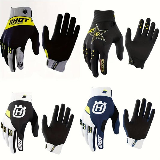 Full Finger Outdoor Sports Cycling Motorcycle Racing Riding Gloves