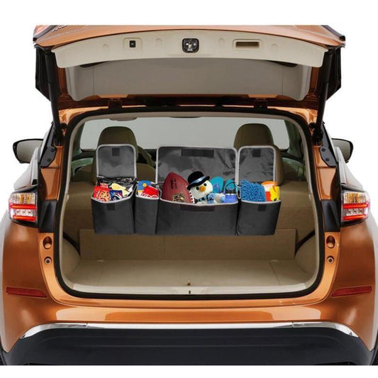 Adjustable Car Trunk Organizer Backseat Storage Bag High Capacity