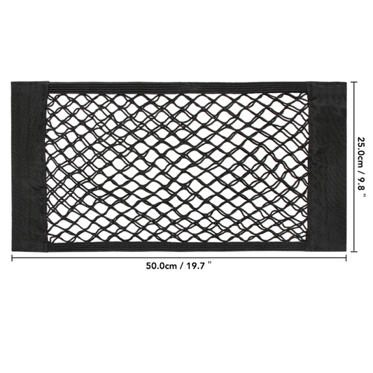 Car Rear Mesh Trunk Seat Elastic Net Storage Bag Organizer