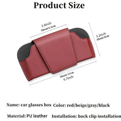 Universal Auto Sun Visor Clip Holder for Sunglasses & More
