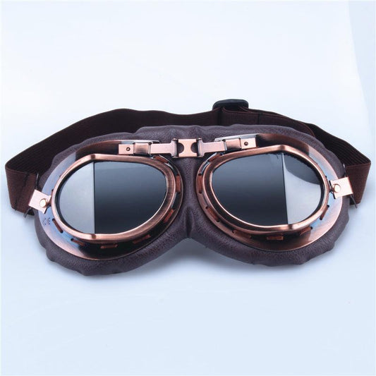 Retro Motorcycle Goggles for Vintage Style Riding