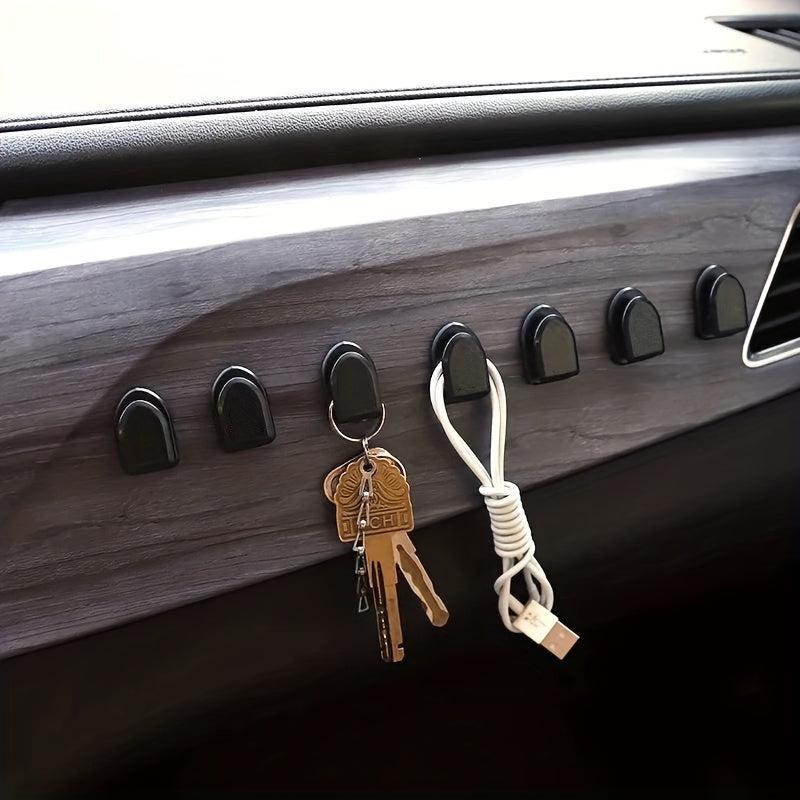 6PCS Invisible Car Hooks for Maximum Storage