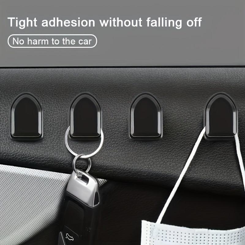 6PCS Invisible Car Hooks for Maximum Storage