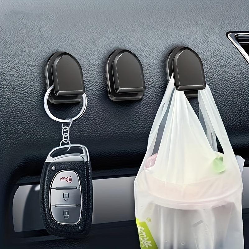 6PCS Invisible Car Hooks for Maximum Storage
