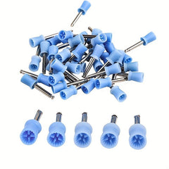 100pcs Dental Polishing Cup Tooth Polish Rubber Polishing Brush