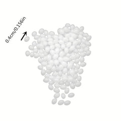 Teeth Glue Particles for Temporary Filling Teeth Cavities and Gaps