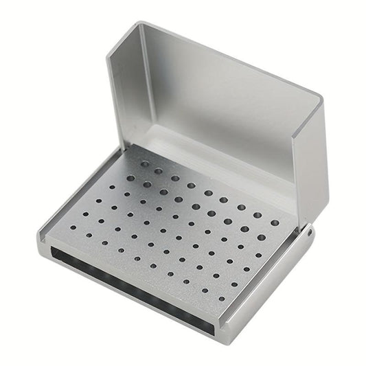 58 Holes Dental Burs Holder Stand Drills Organizer Disinfection Block
