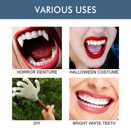 Denture Repair Kit Temporary Teeth Repair Material - Easy Repairs