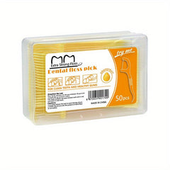 50pcs Ultra Fine Floss Stick Mint Flavor High Pull Boxed