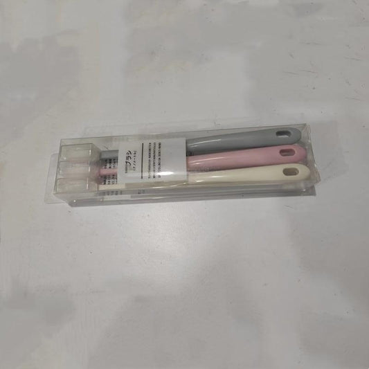 3pcs Adult Home Toothbrush Soft Bristles