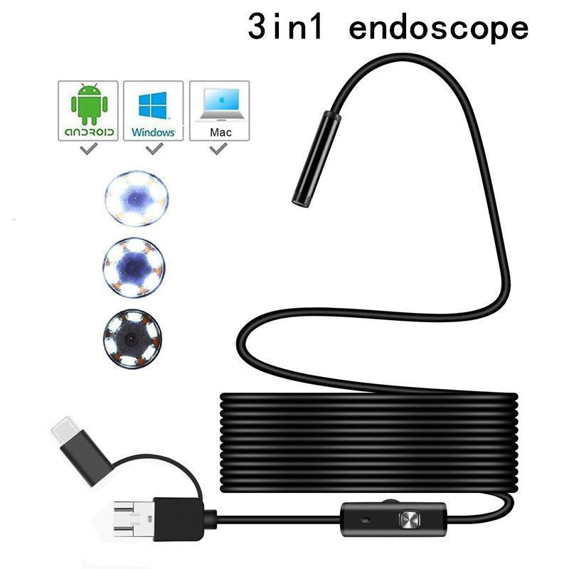 5.5mm Endoscope Car Inspection Camera Magnet Waterproof Mirror