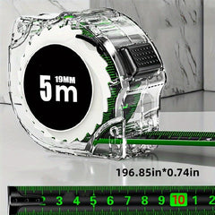 Fluorescent Steel Laser Inkjet Code Box Ruler Tape Measure