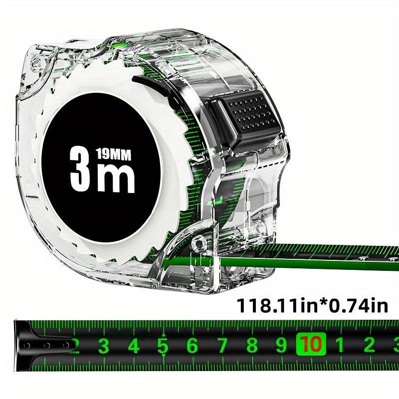 Fluorescent Steel Laser Inkjet Code Box Ruler Tape Measure
