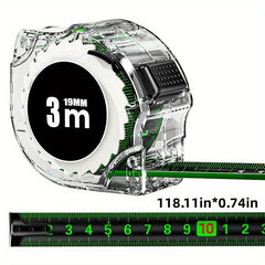 Fluorescent Steel Laser Inkjet Code Box Ruler Tape Measure