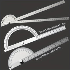 Stainless Steel Angle Protractor for Woodworking