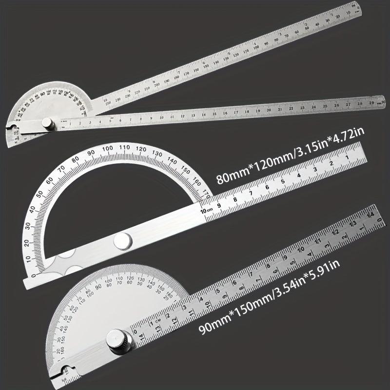 Stainless Steel Angle Protractor for Woodworking
