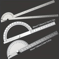 Stainless Steel Angle Protractor for Woodworking