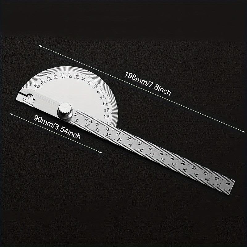 Stainless Steel Angle Protractor for Woodworking