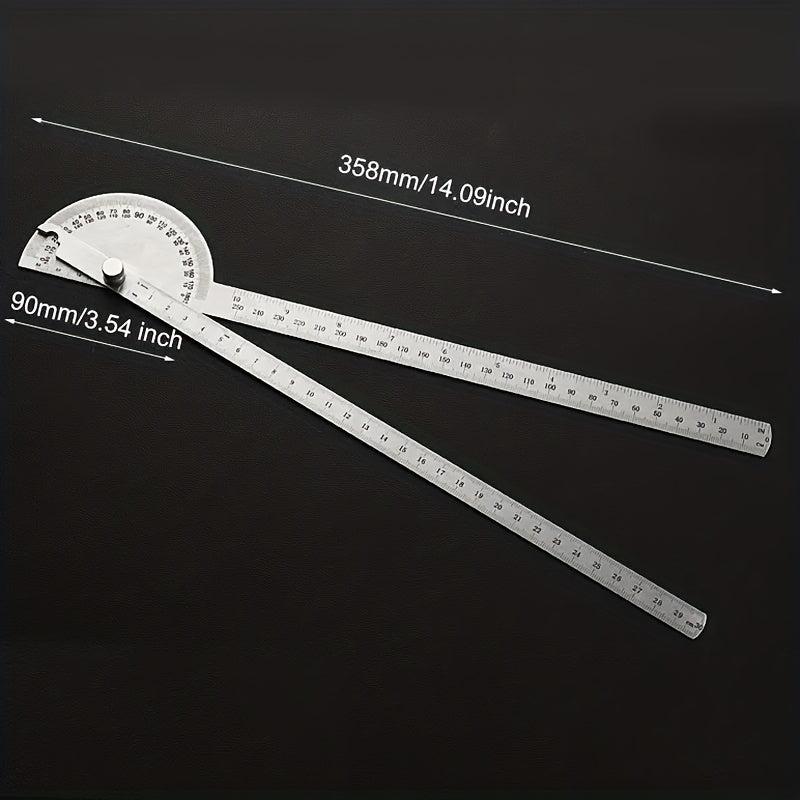 Stainless Steel Angle Protractor for Woodworking