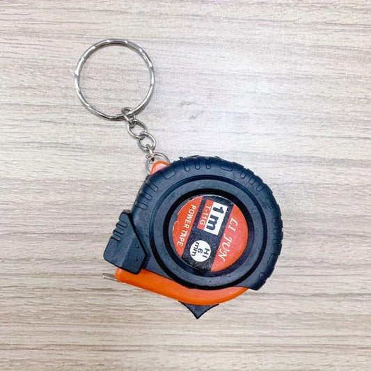 Retractable Measure Tape Keychain Construction Tool Pocket Centimeter Ruler