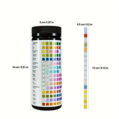 Water Testing Kit 125 Pieces 16 in 1 Well Drinking Water Test TESPERT Strips