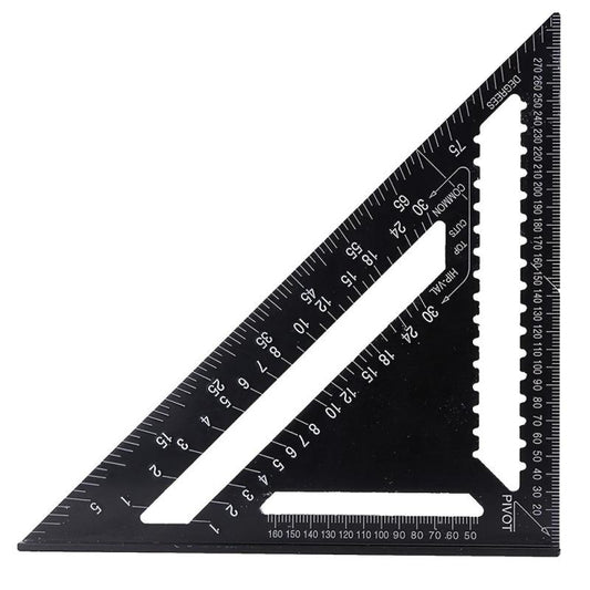 PMMJ Triangular Ruler Woodworking Measuring Tool 30 48 Cm Metric